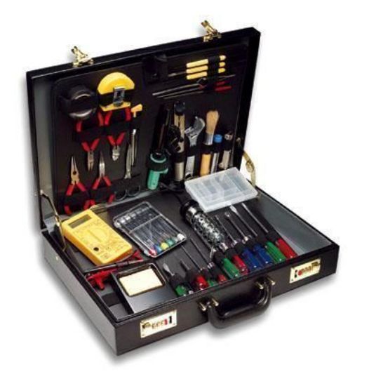 Immagine di Valigetta Attrezzi Professionale 46 pezzi